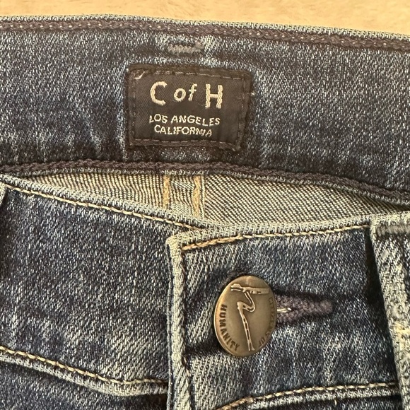 Citizens Of Humanity Rocket High Rise Skinny Jeans with Distressed Finish - Picture 2 of 16